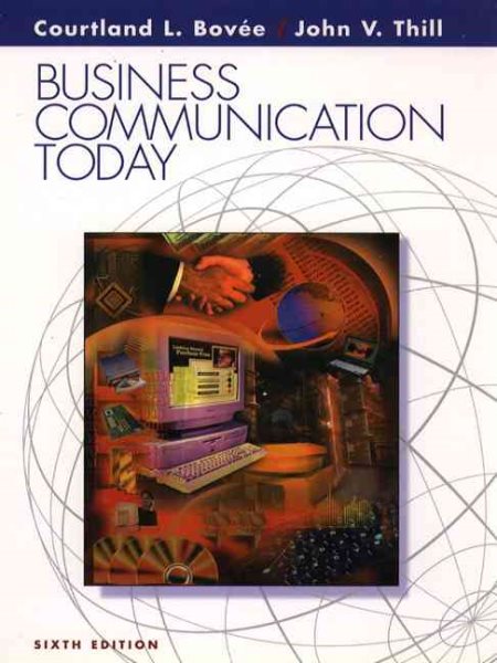 Business Communication Today (6th Edition) cover