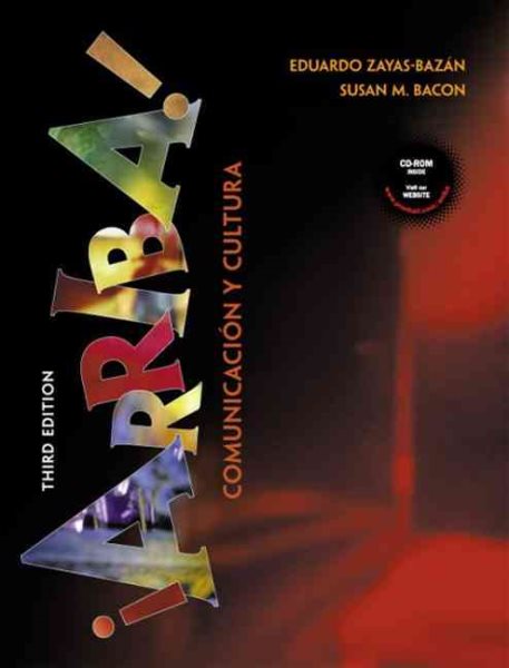 ¡Arriba! Comunicación y cultura with CD-ROM, Third Edition (English and Spanish Edition) cover