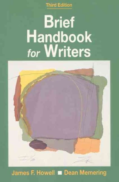 Brief Handbook for Writers, 3rd Edition