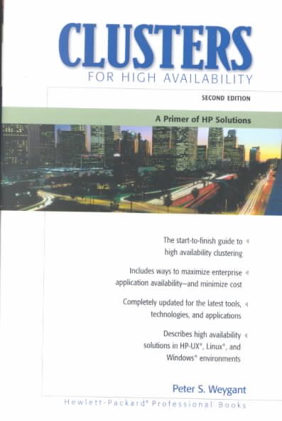 Clusters for High Availability: A Primer of HP Solutions (2nd Edition) cover