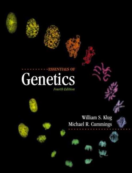 Essentials of Genetics (4th Edition) cover