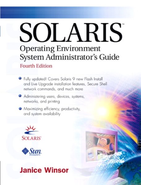 Solaris Operating Environment System Administrator's Guide cover