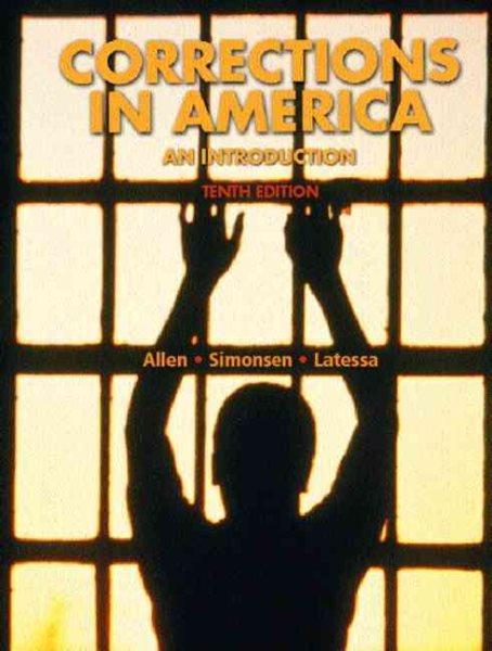 Corrections in America: An Introduction cover