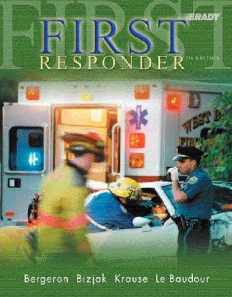 First Responder (7th Edition with CD-ROM) (First Responder (Bergeron)) cover
