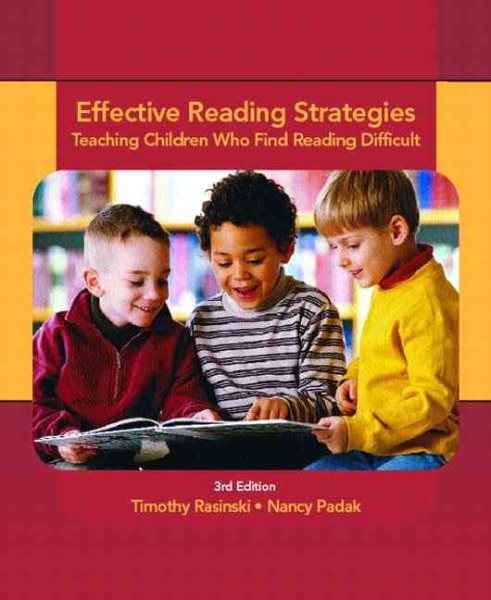 Effective Reading Strategies: Teaching Children Who Find Reading Difficult cover
