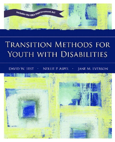 Transition Methods for Youth with Disabilities cover