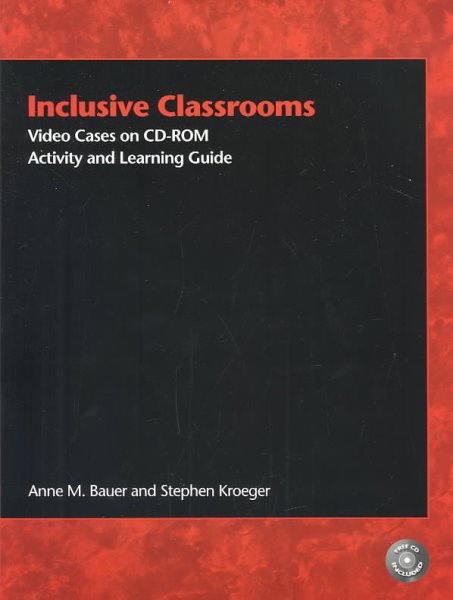Inclusive Classrooms: Video Cases on Cd-Rom Activity and Learning Guide cover