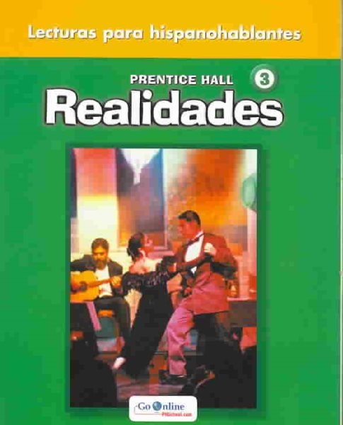 PRENTICE HALL REALIDADES 3 LECTURAS PARA HISPANOBALANTES READER 2004C cover