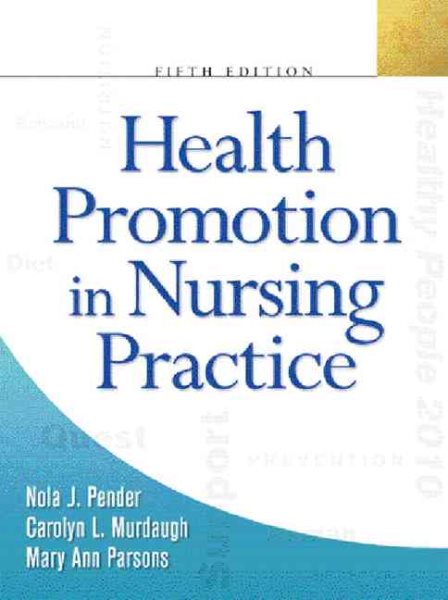 Health Promotion In Nursing Practice cover