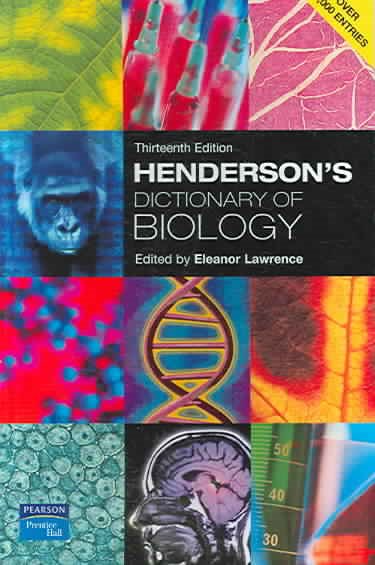 Henderson's Dictionary Of Biology cover