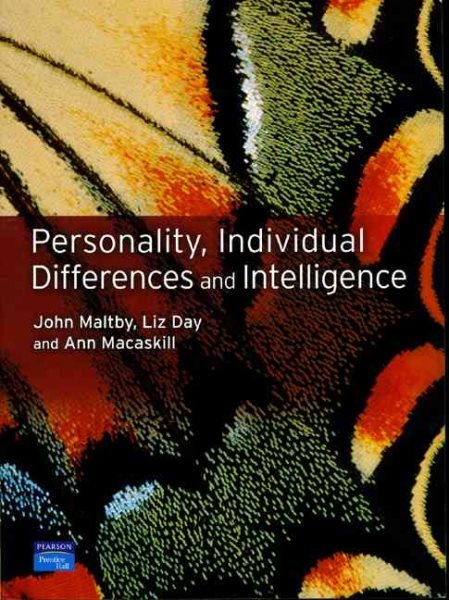 Personality, Individual Differences & Intelligence cover