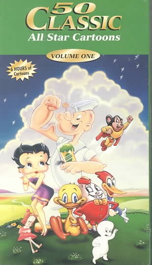 50 Classic All Star Cartoons Vol 1 [VHS] cover