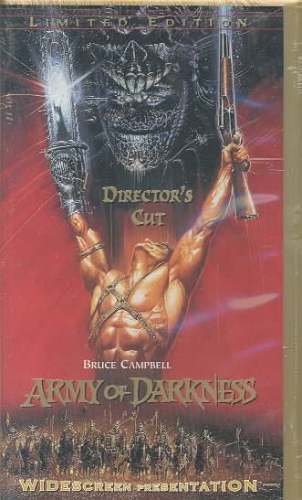 Army of Darkness (Widescreen Director's Cut) [VHS] cover
