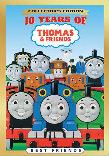 10 Years of Thomas & Friends cover