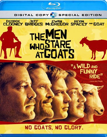 The Men Who Stare At Goats [Blu-ray] cover