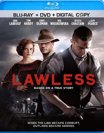 Lawless (Blu-ray + DVD + Digital Copy) cover