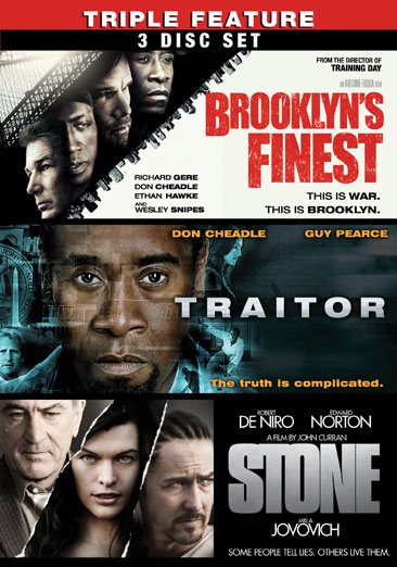 Brooklyn's Finest / Traitor / Stone (Three-Pack) cover