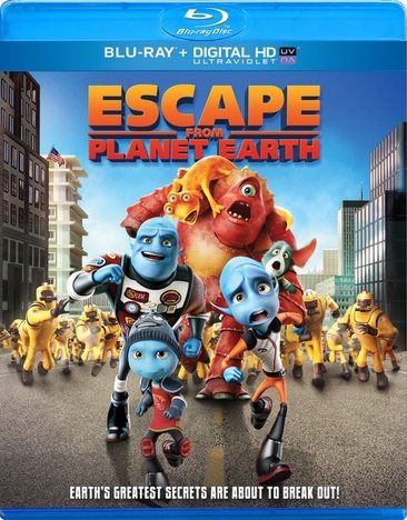 Escape From Planet Earth [Blu-ray] cover