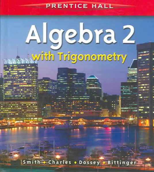 Algebra 2 with Trigonometry (Prentice Hall) cover