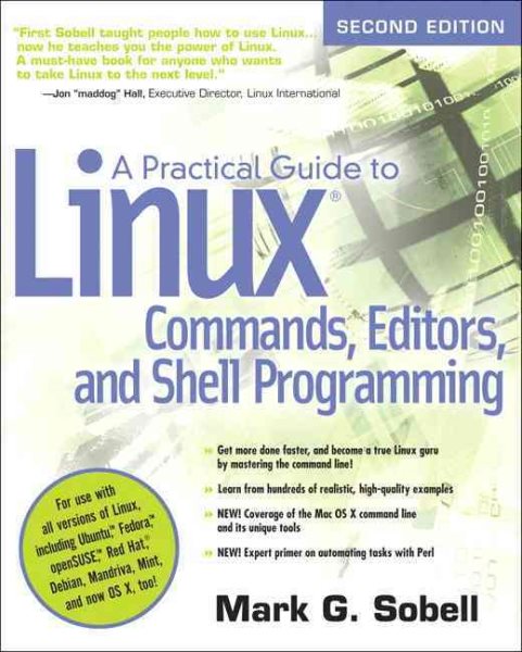 A Practical Guide to Linux Commands, Editors, and Shell Programming (2nd Edition) cover