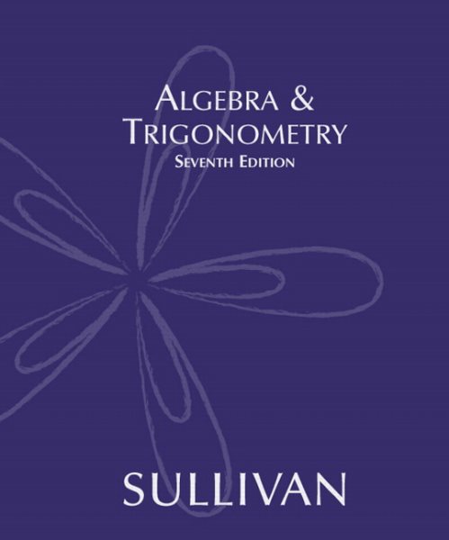 Algebra & Trigonometry cover
