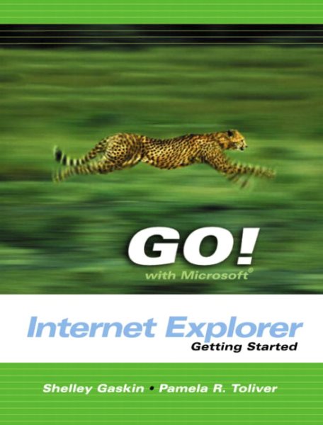 GO with Microsoft Internet Explorer Getting Started cover