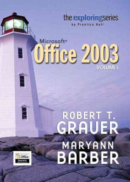 Exploring Microsoft Office 2003: Adhesive Bound (v. 1) cover