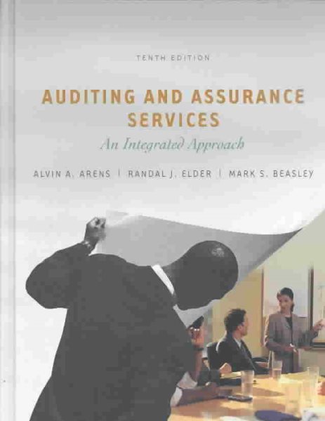Auditing and Assurance Services (10th Edition) (Charles T Horngren Series in Accounting) cover