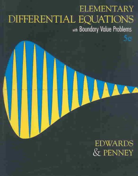 Elementary Differential Equations with Boundary Value Problems, 5th Edition cover