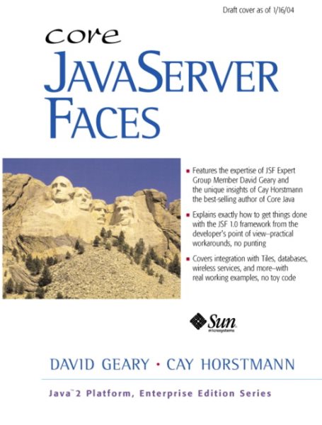 Core JavaServer Faces cover