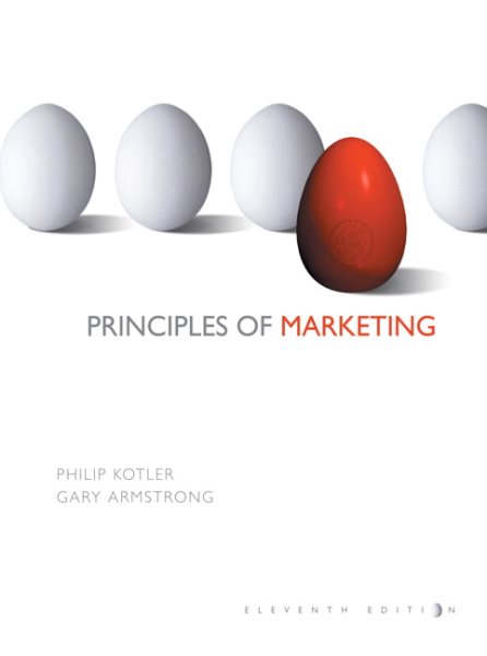 Principles of Marketing (Principles of Marketing) cover