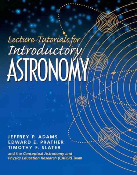 Lecture Tutorials for Introductory Astronomy (Educational Innovation-Astronomy) cover