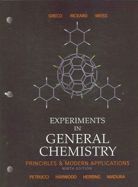 Experiments in General Chemistry (9th Edition) cover