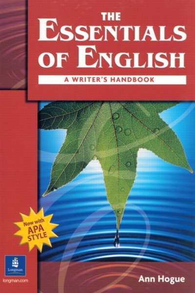 ESSENTIALS OF ENGLISH N/E BOOK WITH APA STYLE 150090 cover