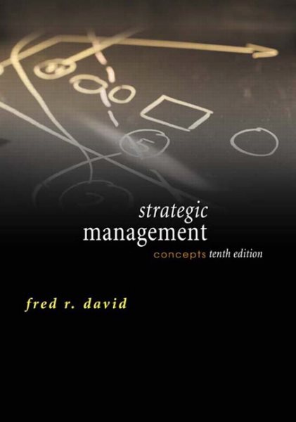 Strategic Management: Concepts cover