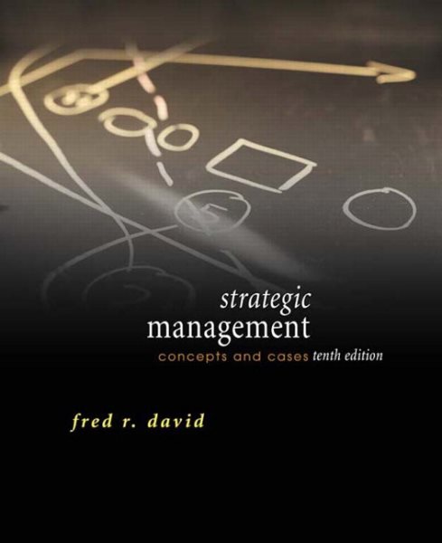 Strategic Management: Concepts and Cases cover