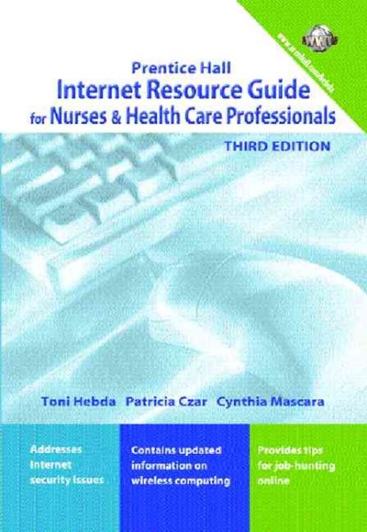 Internet Resource Guide for Nurses and Health Care Professionals (3rd Edition) cover
