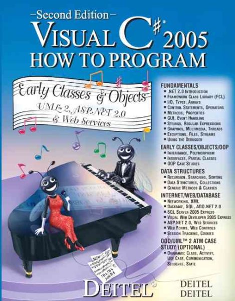 Visual C# 2005 How to Program (2nd Edition) cover