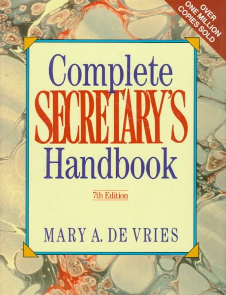 Complete Secretary's Handbook cover