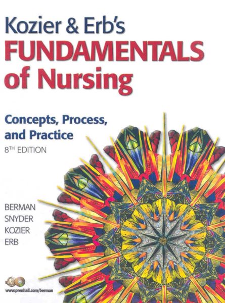 Kozier & Erb's Fundamentals of Nursing, 8th Edition cover