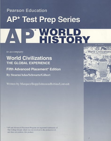 AP World History For World Civilizations: The Global Experience (Ap Test Prep) cover