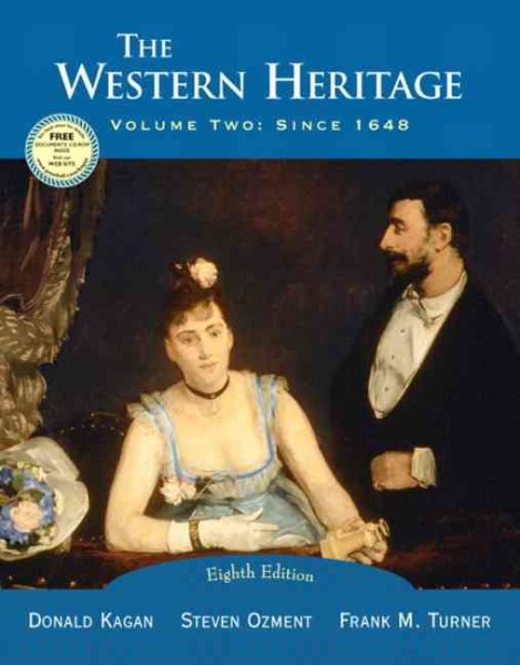 The Western Heritage, Vol. 2: Since 1648, Eighth Edition cover