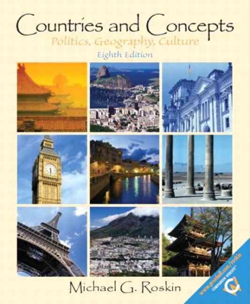 Countries and Concepts: Politics, Geography, and Culture, Eighth Edition cover