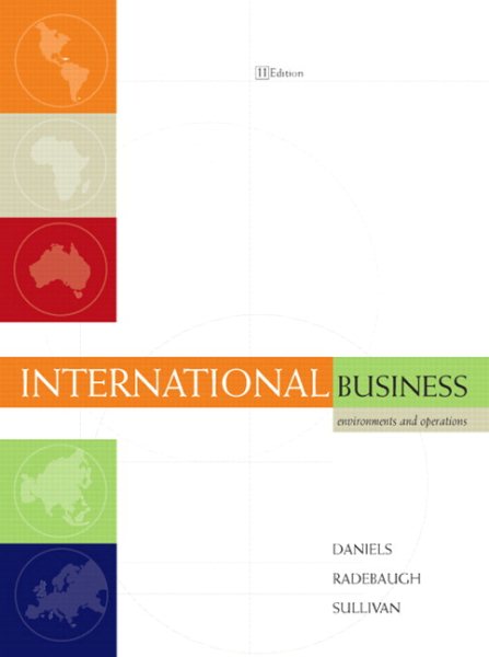 International Business: Environments and Operations (11th Edition) cover