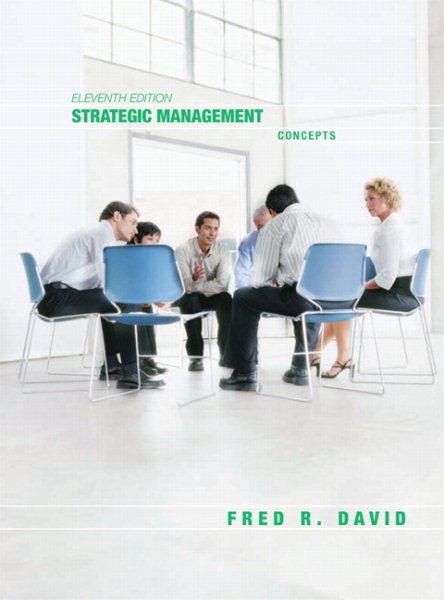 Strategic Management: Concepts (11th Edition)