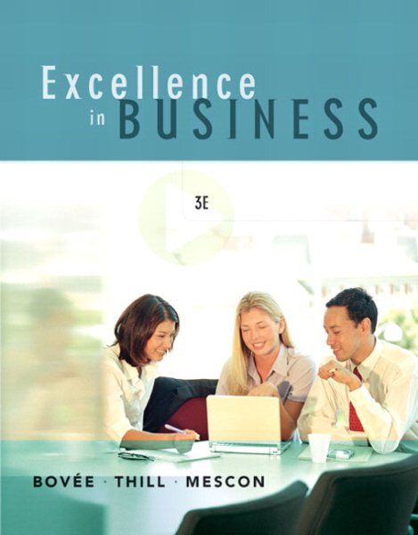 Excellence in Business cover