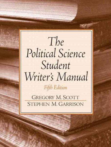 Political Science Student Writer's Manual (5th Edition)