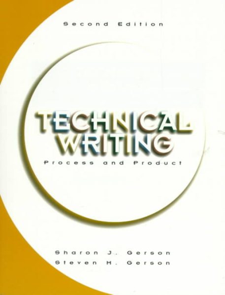 Technical Writing: Process and Product cover
