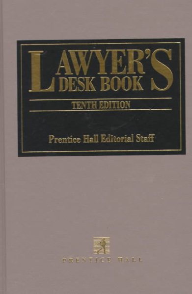 Lawyer's Desk Book (10th ed)