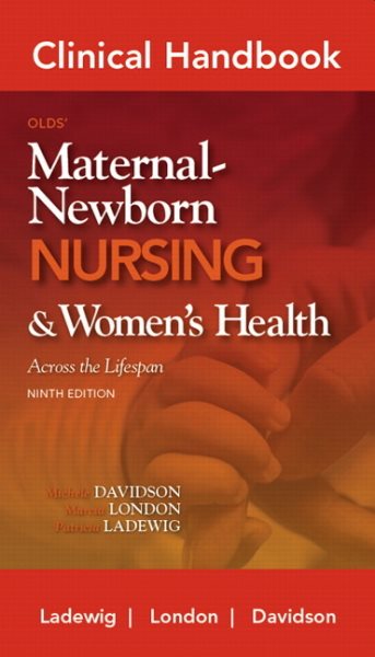 Clinical Handbook for Olds' Maternal-Newborn Nursing (Davidson, Clinical Handbook Olds' Maternal -Newborn Nursing) cover